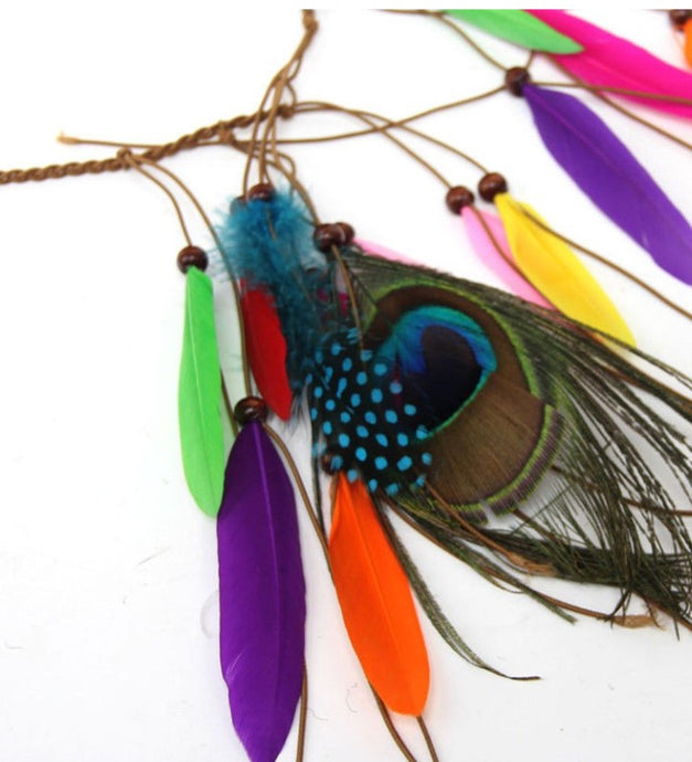 Bohemian Feather Headband