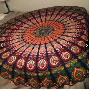 Round Beach Towel